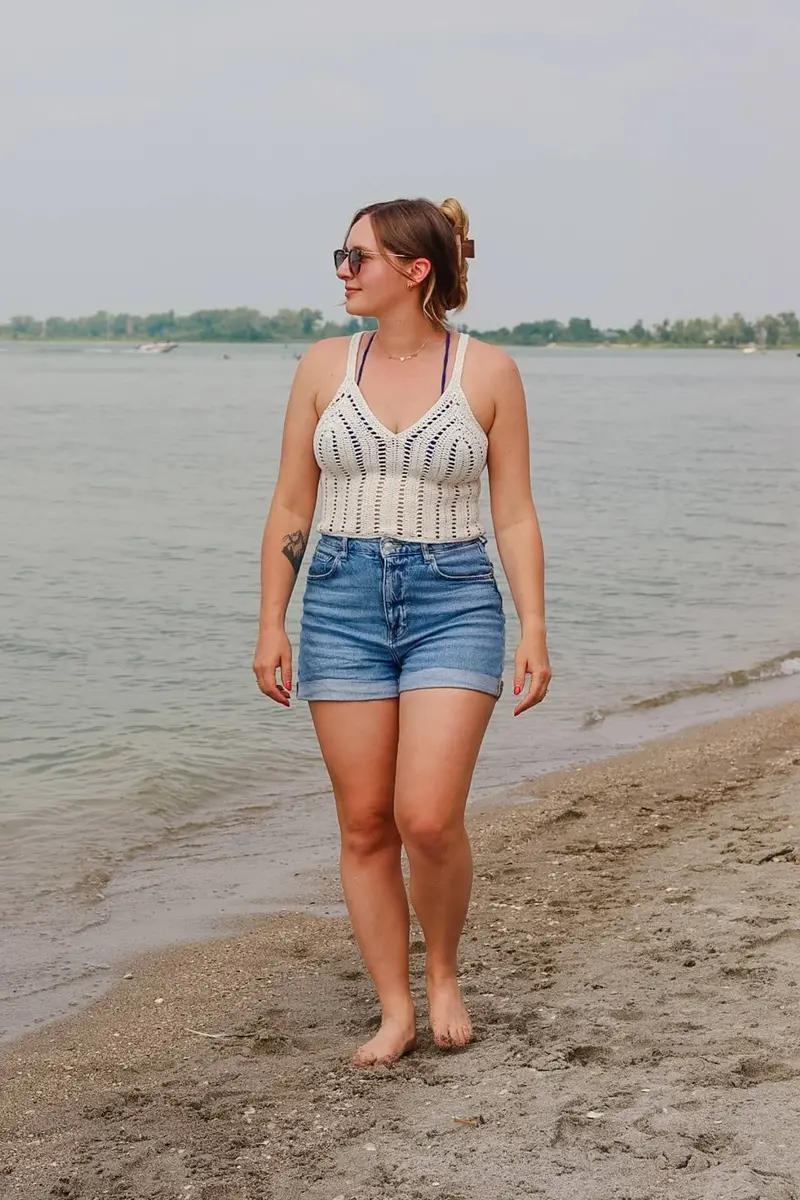 Crochet Kit - Chasing Waves Tank 1