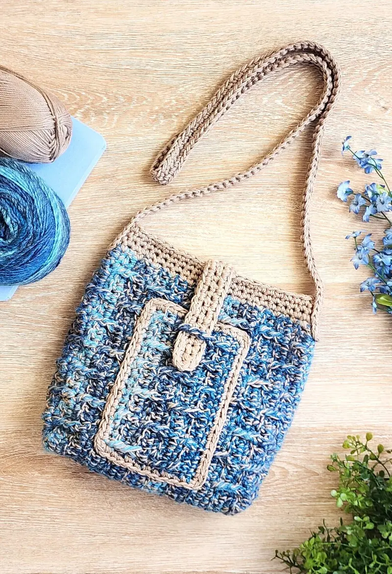 Crochet Kit - Chroma Crossbody Bag 1