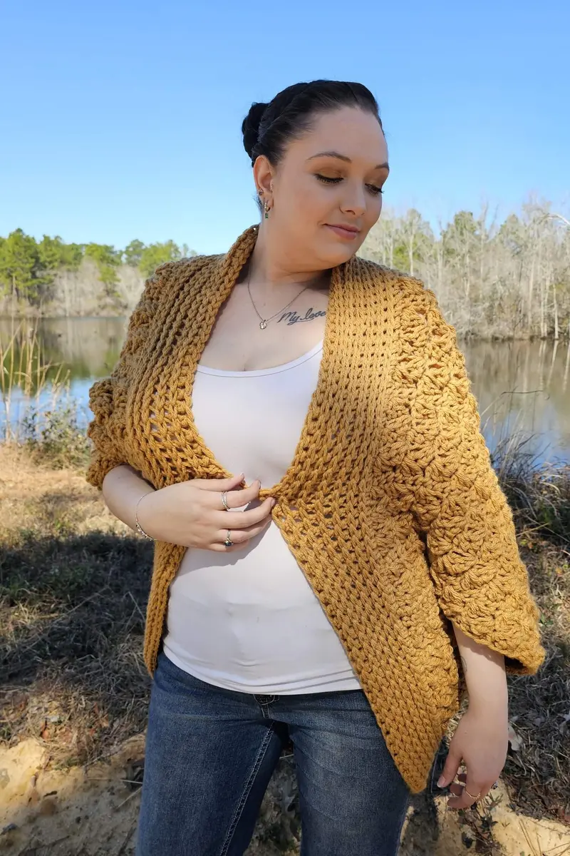 Crochet Kit - Chunky Dreamer Cardigan 1