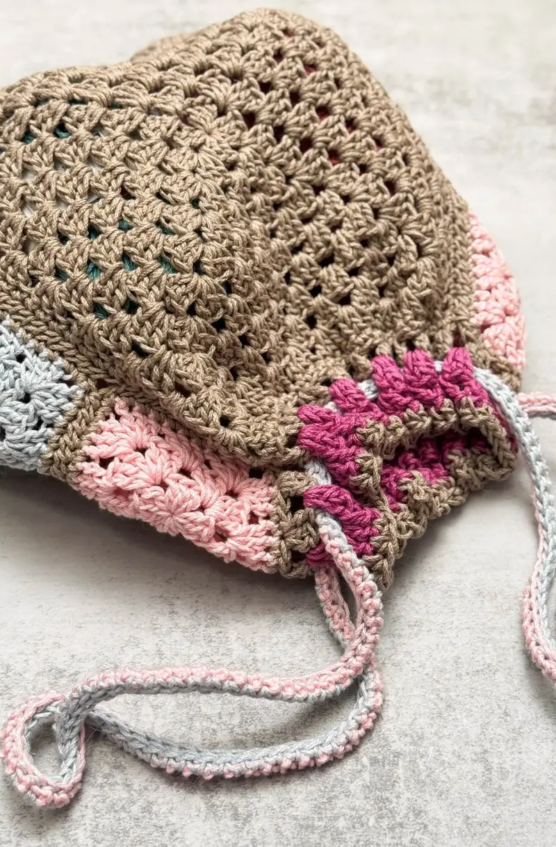 Crochet Kit - Cinch And Stitch Bag 1