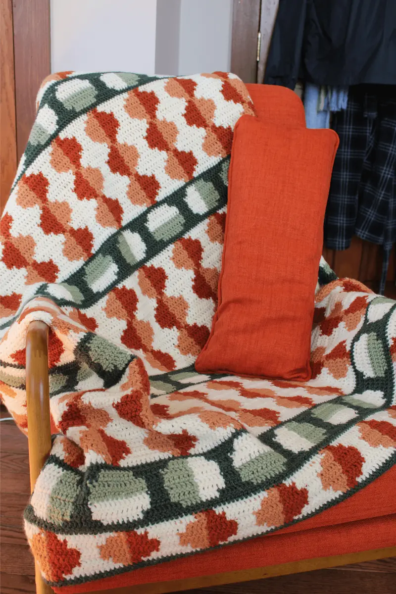 Crochet Kit - Circle Avenue Throw 1