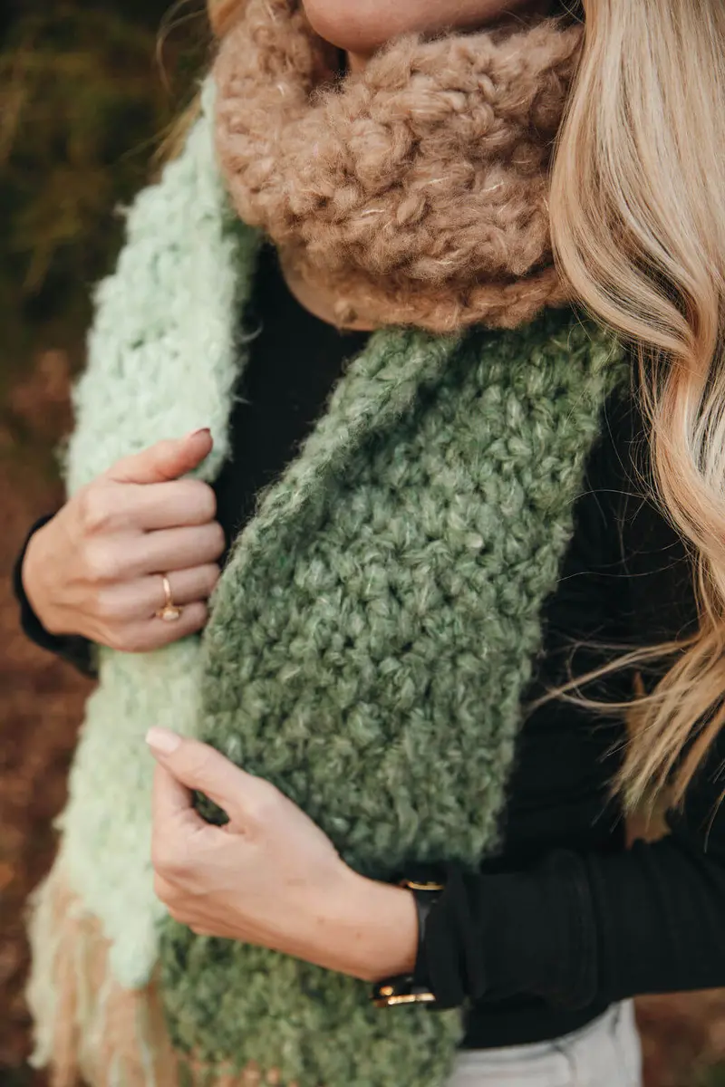Crochet Kit - Cirrus Scarf Set 2
