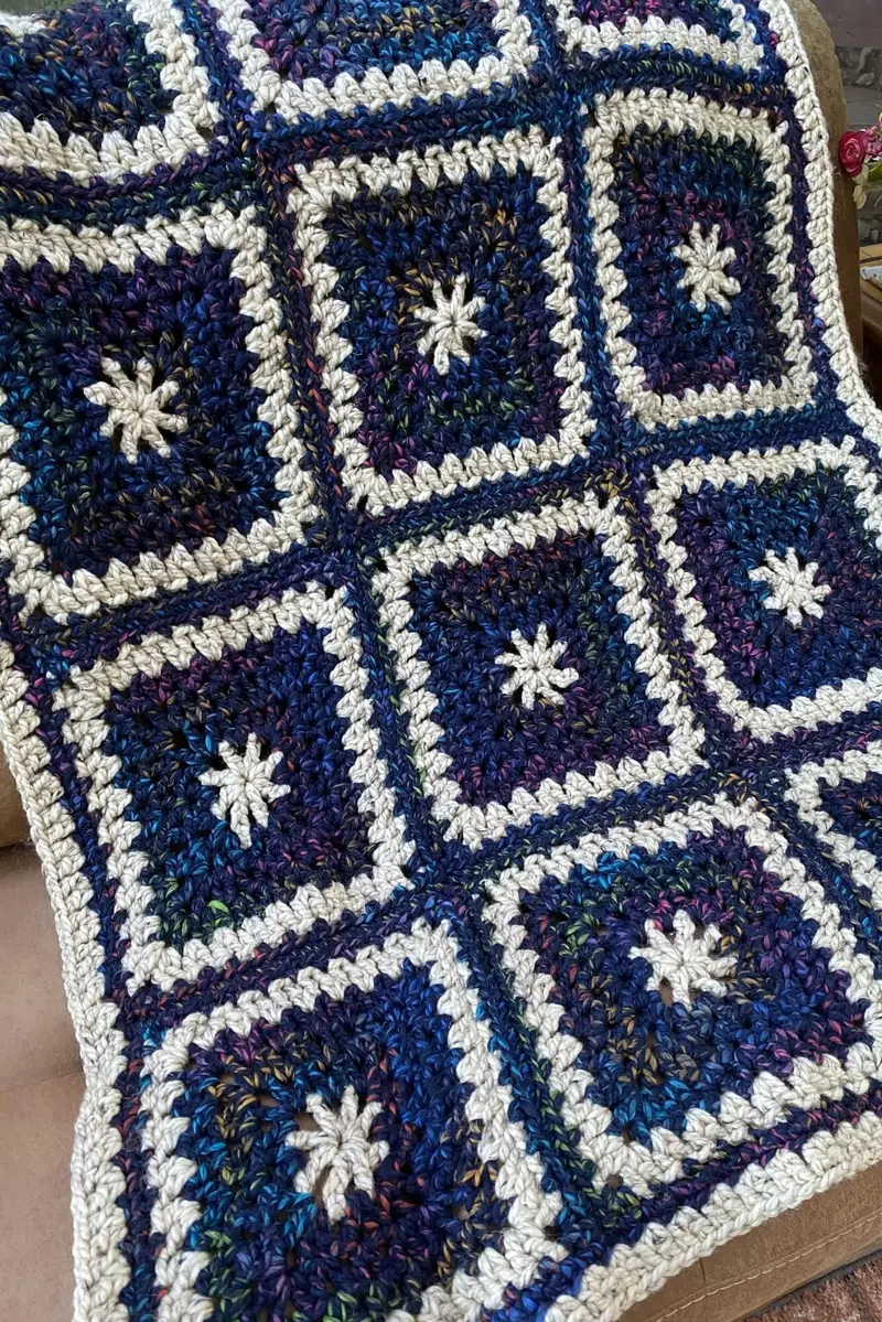 Crochet Kit - City Lights Throw 1