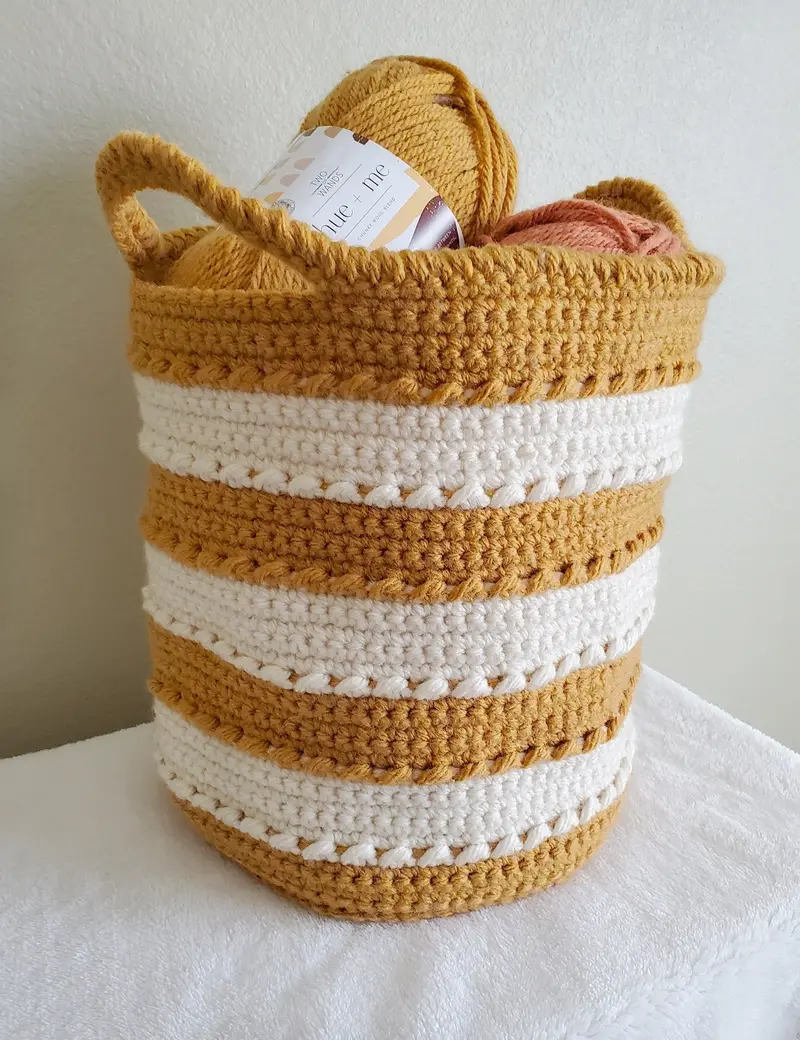 Crochet Kit - Claire Basket 2