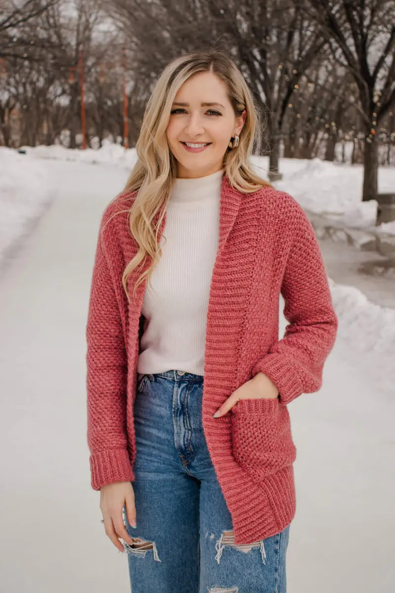 Crochet Kit - Cloverwood Cardigan 1