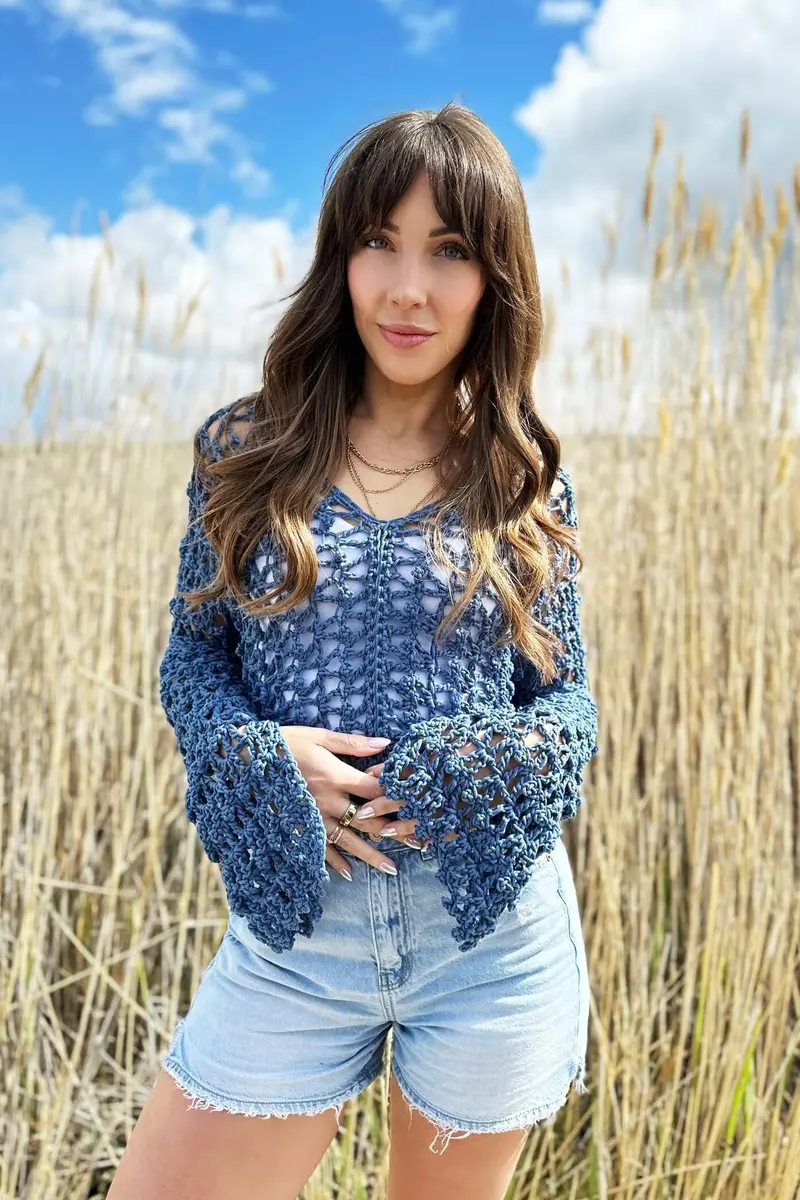 Crochet Kit - Coastal Belle Crop 1