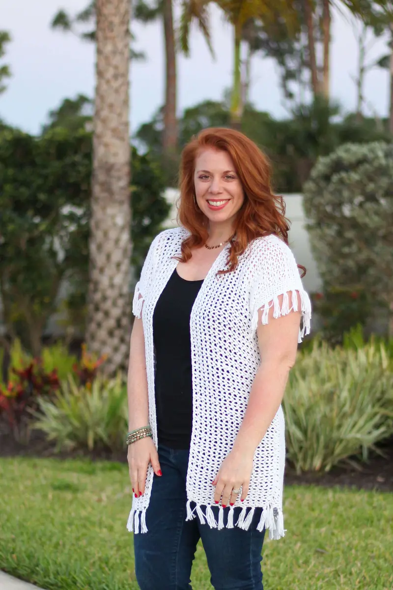Crochet Kit - Coastline Cardigan 1
