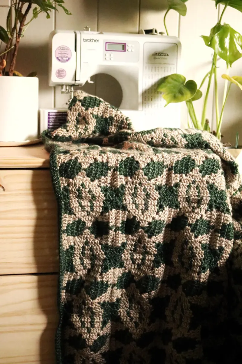 Crochet Kit - Coco Kali Afghan 1