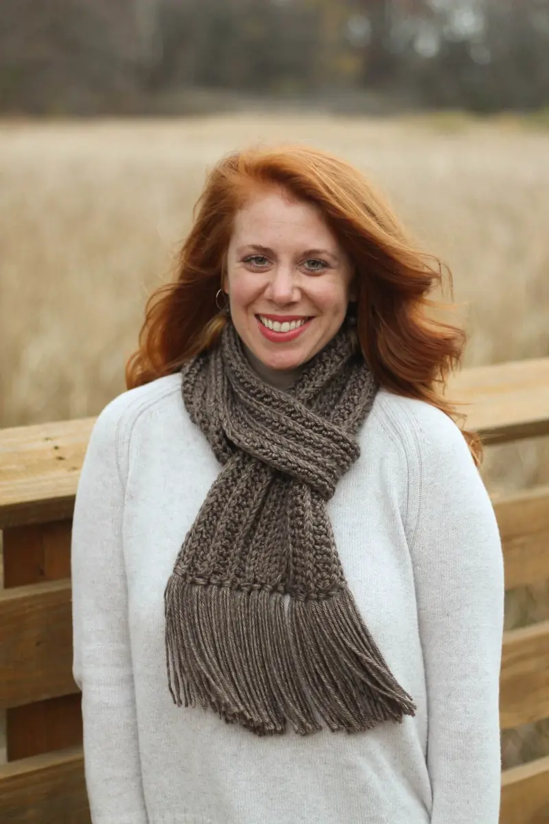 Crochet Kit - Cold Snap Scarf 1