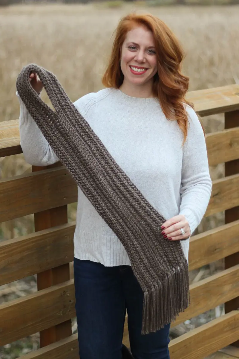 Crochet Kit - Cold Snap Scarf 2