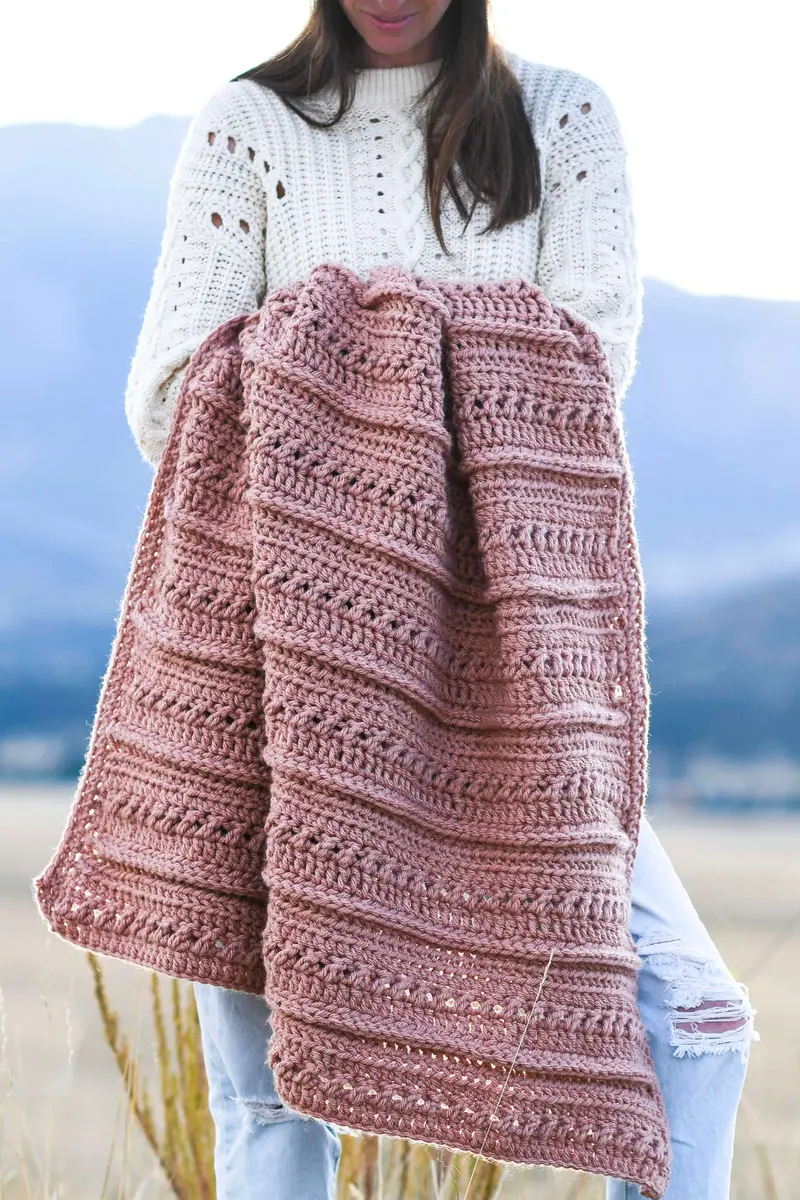 Crochet Kit - Colorado Throw 1
