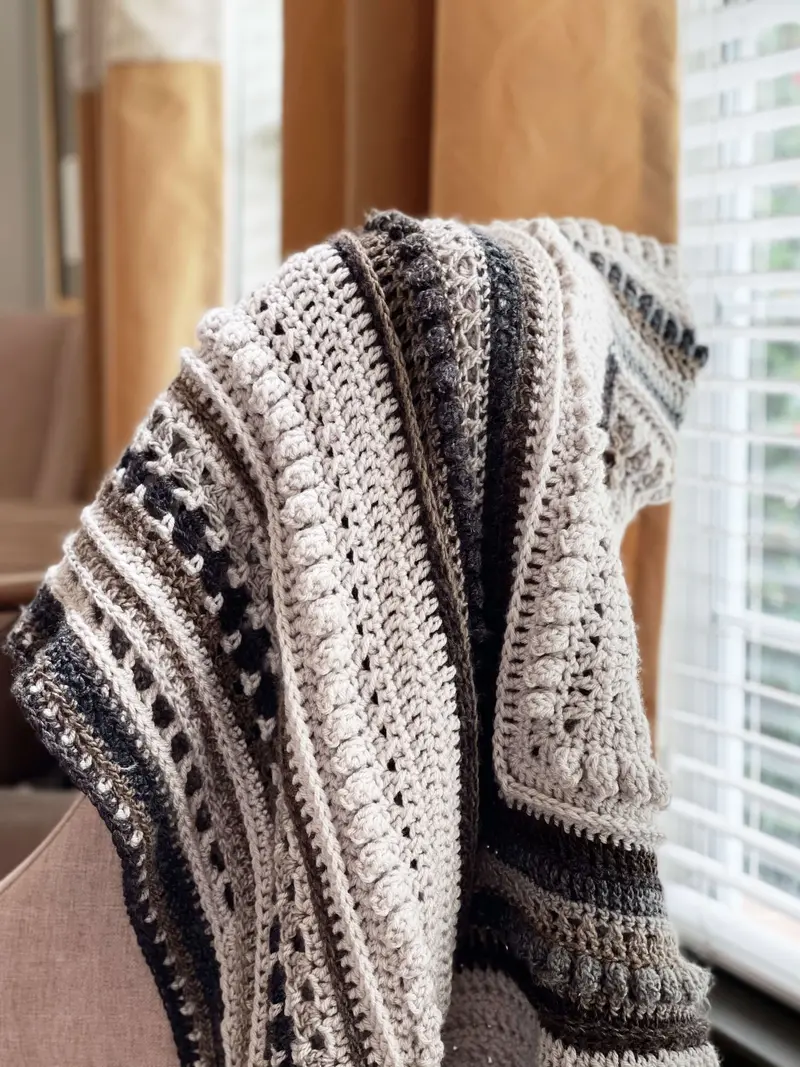 Crochet Kit - Cortado Throw 2