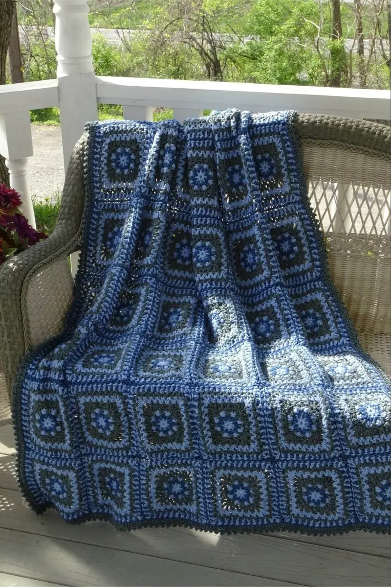 Crochet Kit - Country Treasure Afghan 1