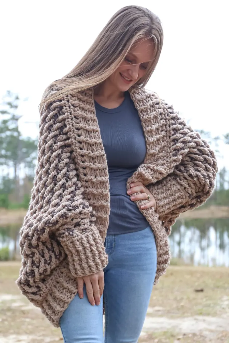Crochet Kit - Cozy Cocoon Sweater 1