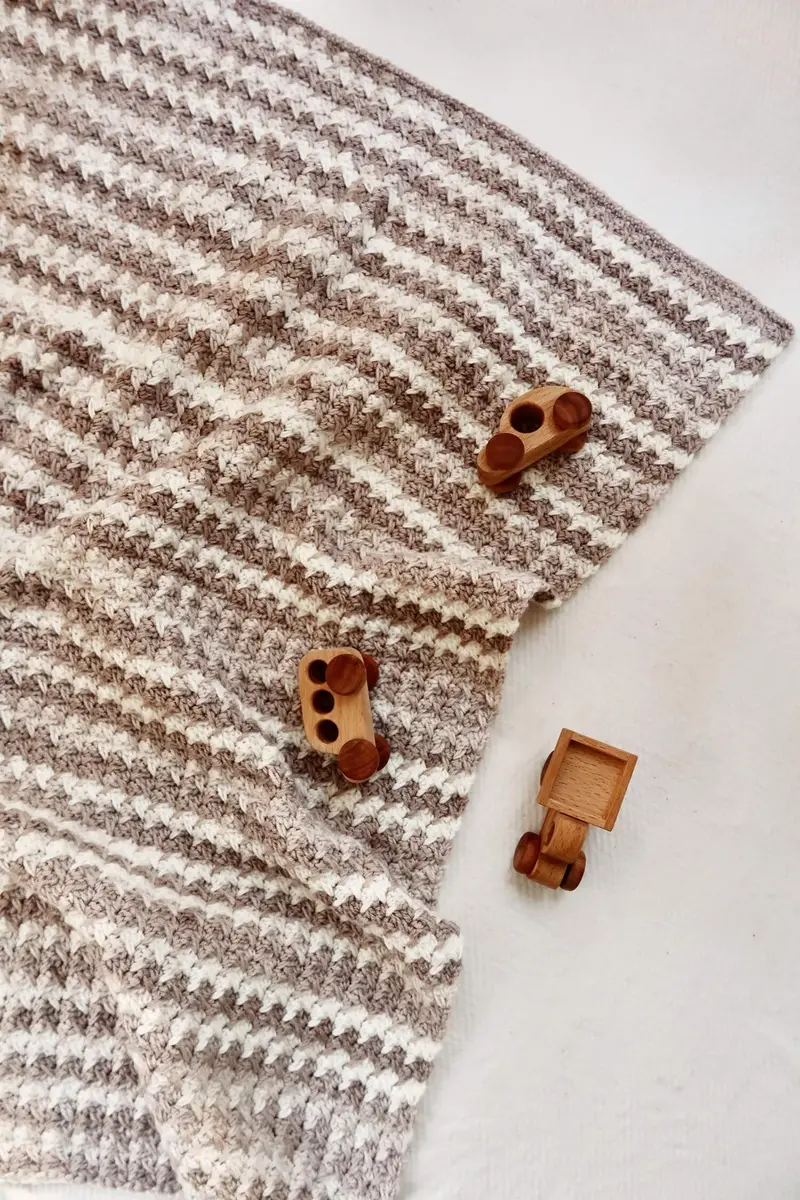 Crochet Kit - Crema Blanket 1