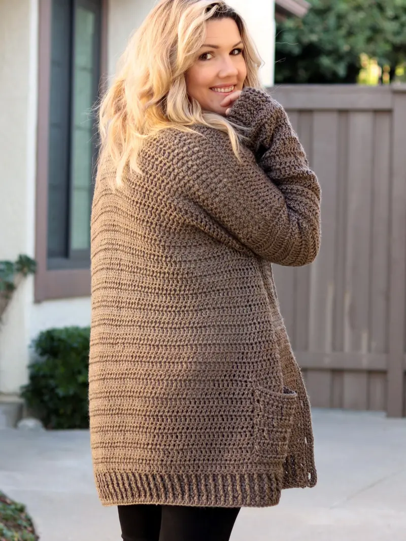 Crochet Kit - Crewe Cardigan 2