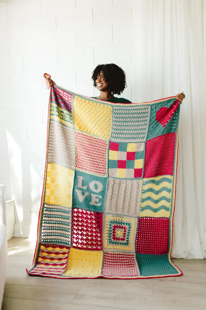 Crochet Kit - Crochet Amour Sampler 1