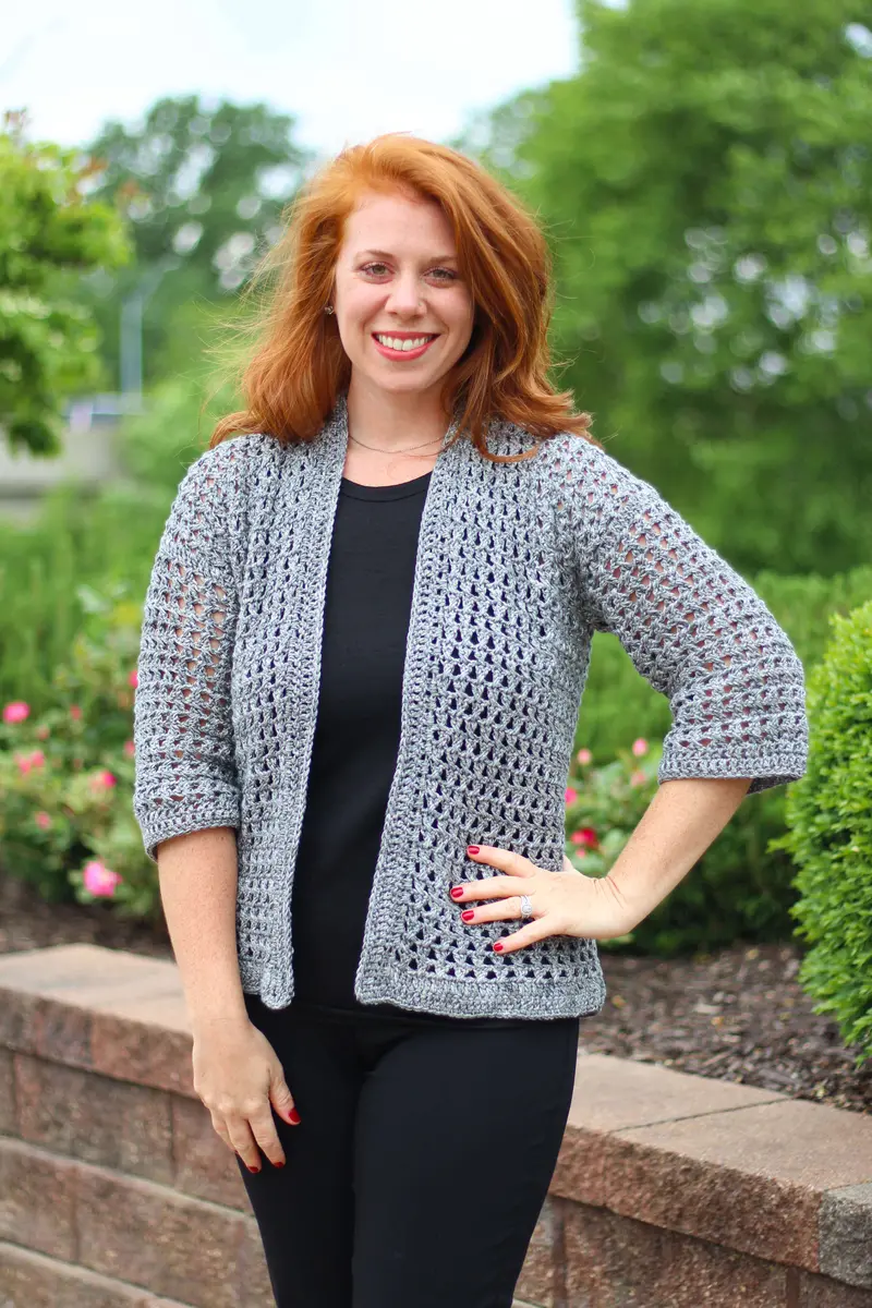 Crochet Kit - Crosswinds Cardi 1