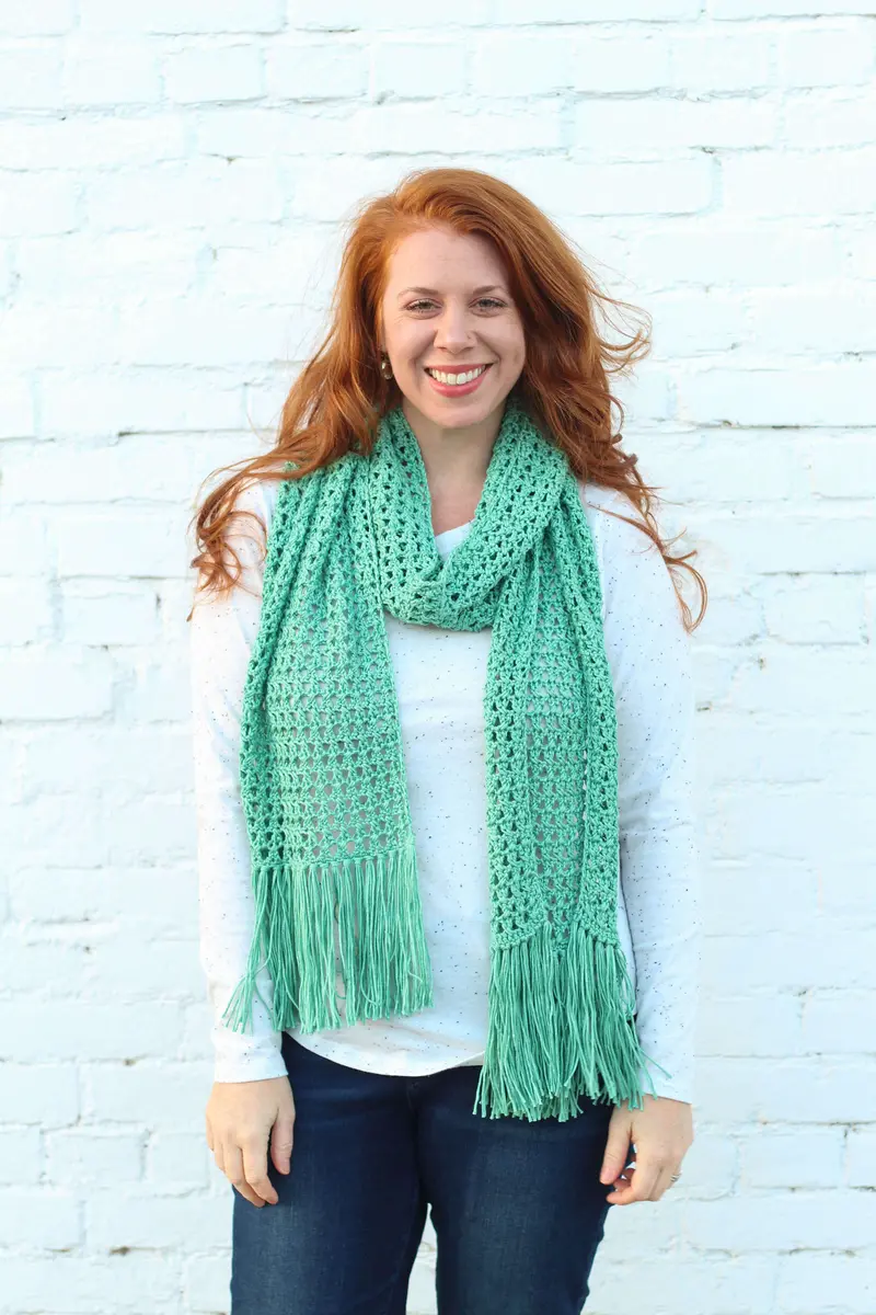 Crochet Kit - Crosswinds Wrap 1