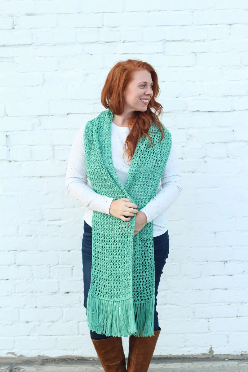 Crochet Kit - Crosswinds Wrap 2