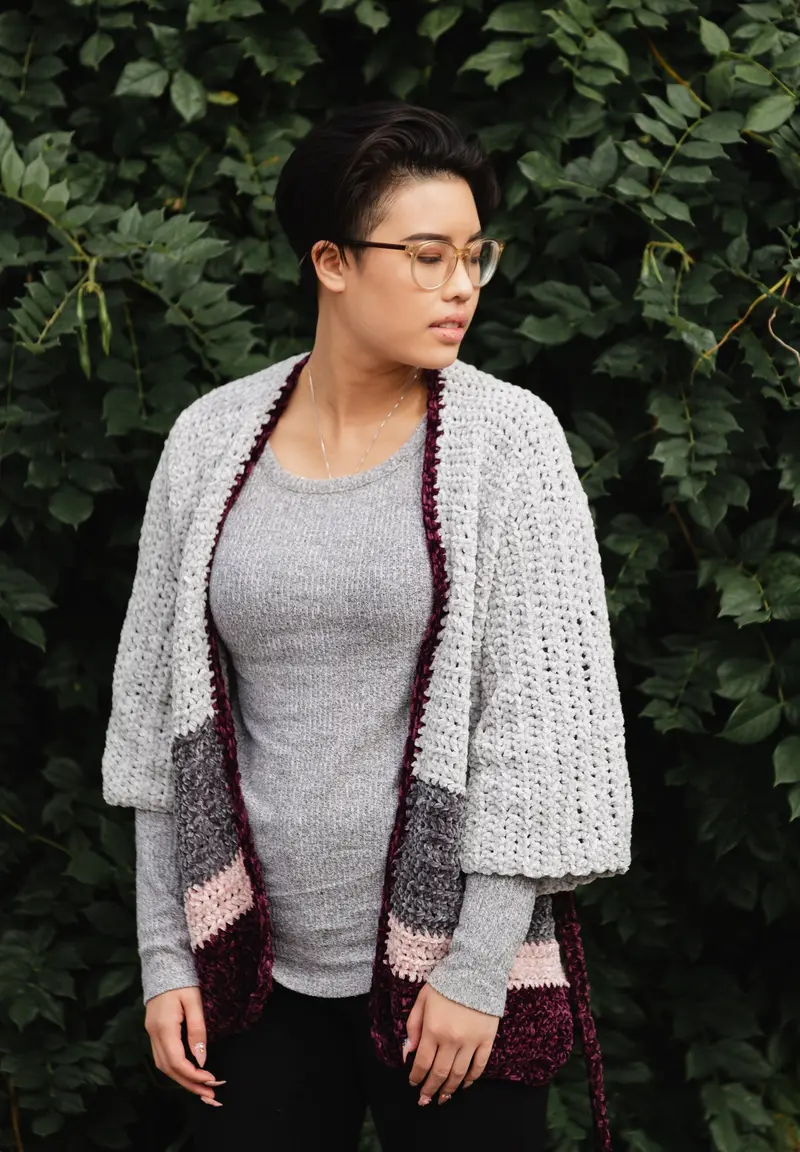 Crochet Kit - Crush On You Cardi 2