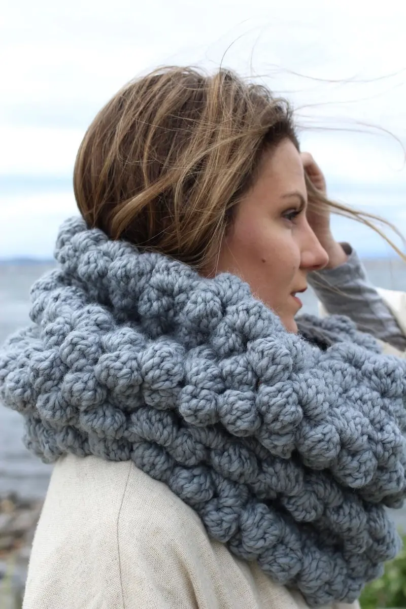 Crochet Kit - Cumulus Cowl 1