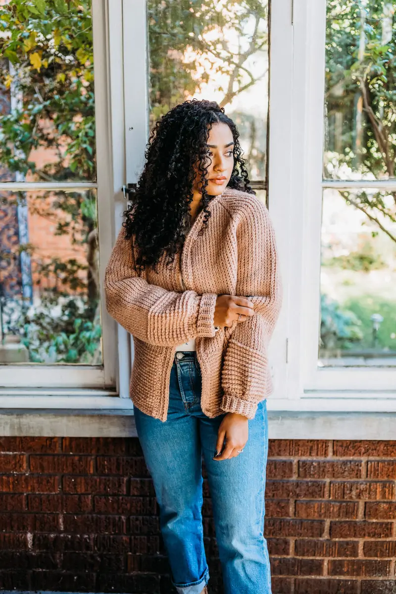 Crochet Kit - December Cardigan 1