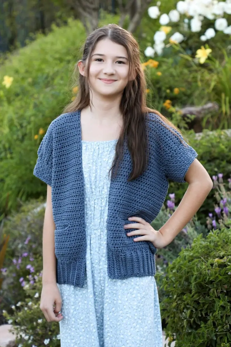 Crochet Kit - Dew Drop Cardigan 1