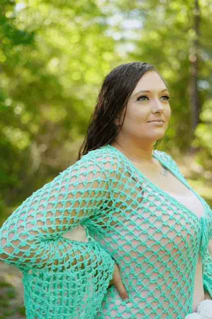 Crochet Kit - Diamond's In The Sky Cardigan - Adult 2