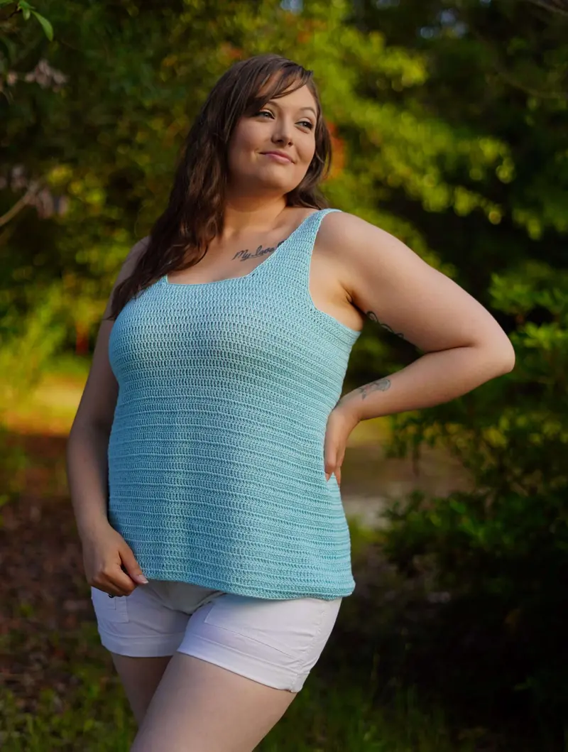 Crochet Kit - Diamond's In The Sky Tank Top 2