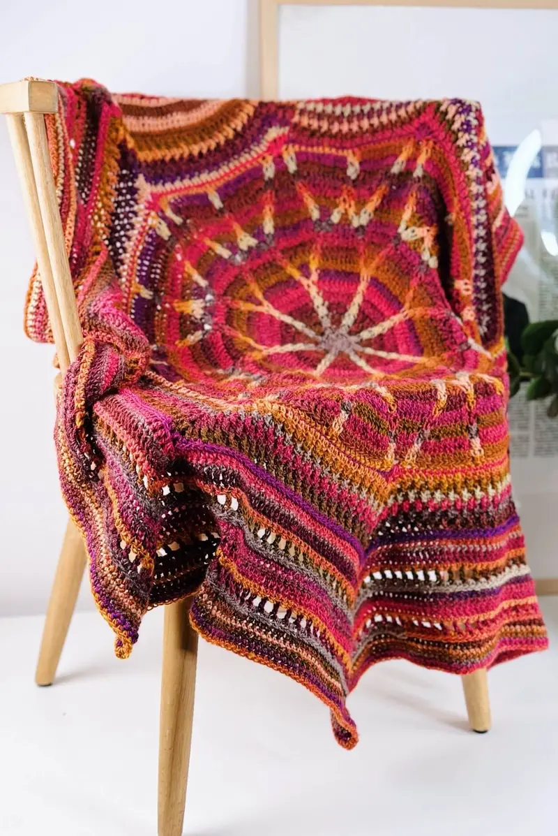 Crochet Kit - Divine Resonance Throw 1