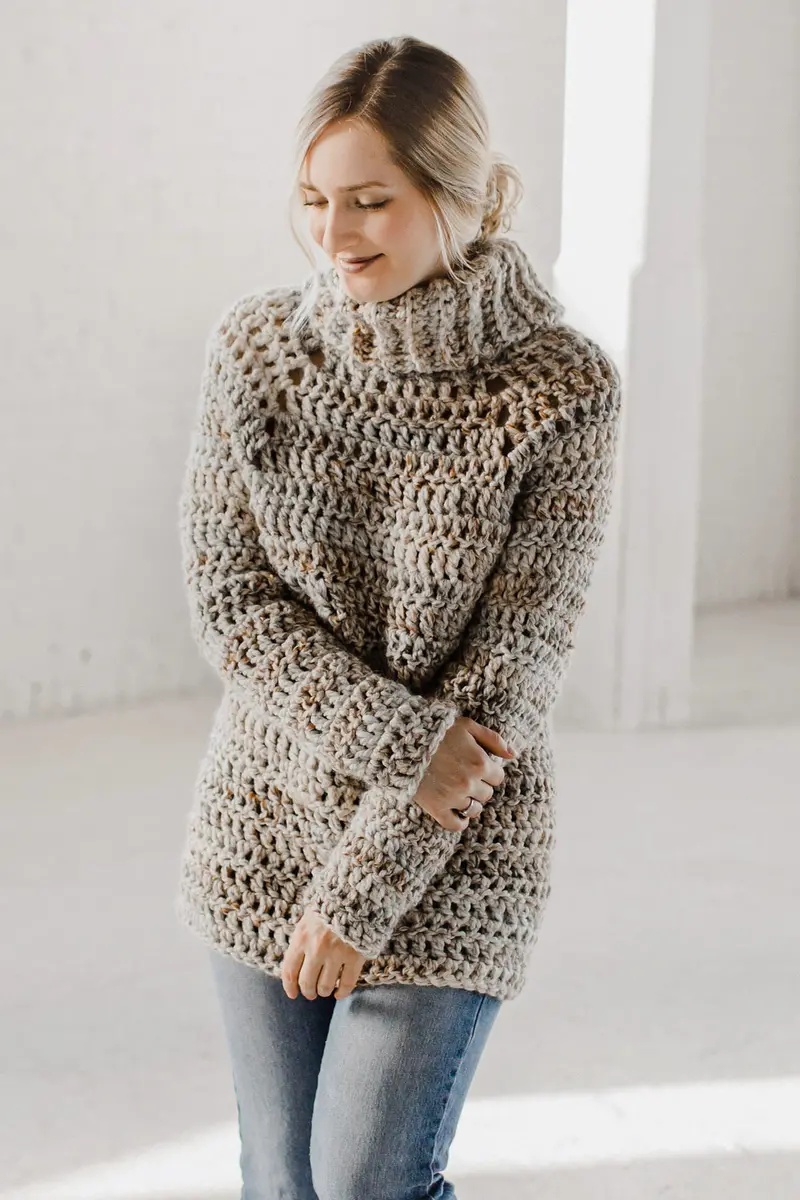 Crochet Kit - Double Crochet All Day Raglan 2