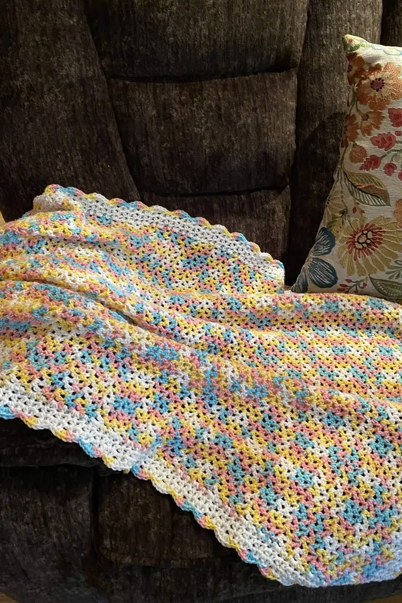 Crochet Kit - Dream Time Baby Blanket 1