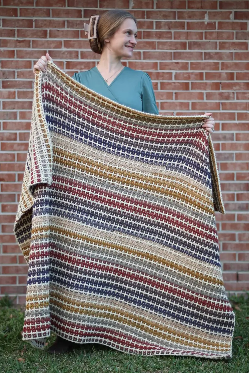 Crochet Kit - Duality Blanket 1
