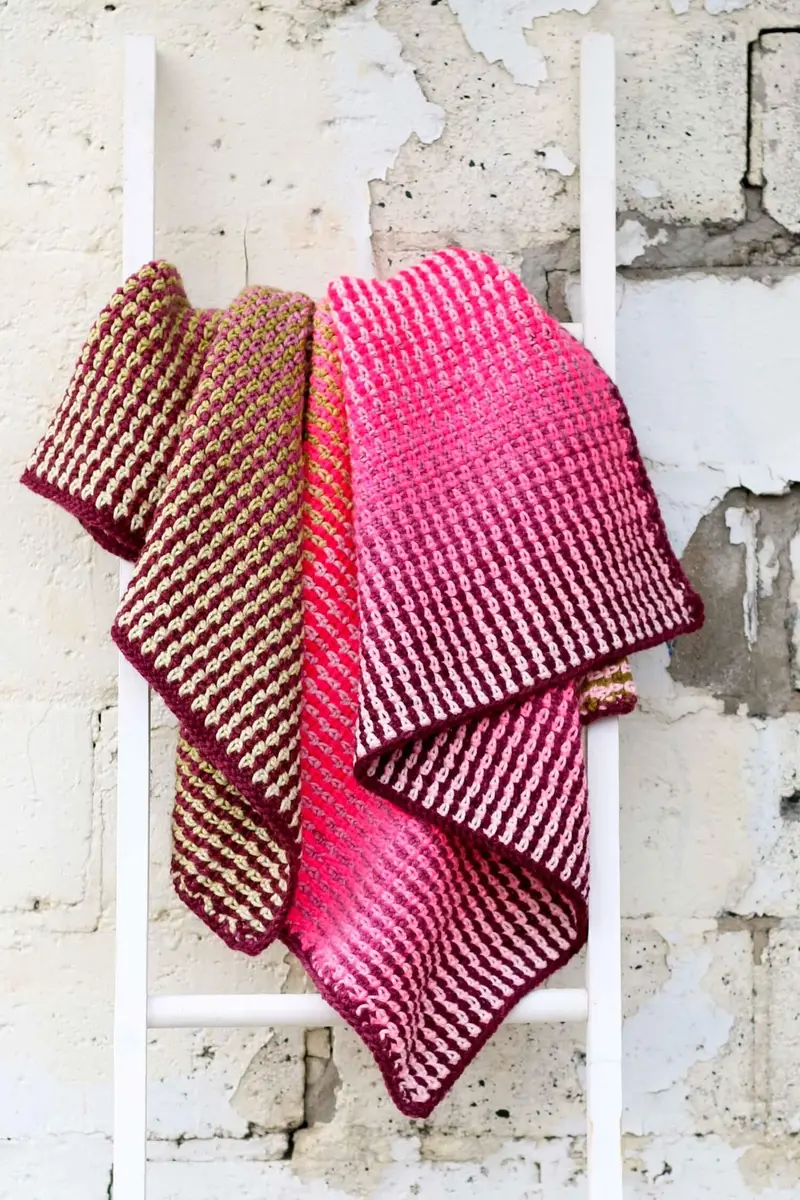 Crochet Kit - Ebb & Glow Blanket 1