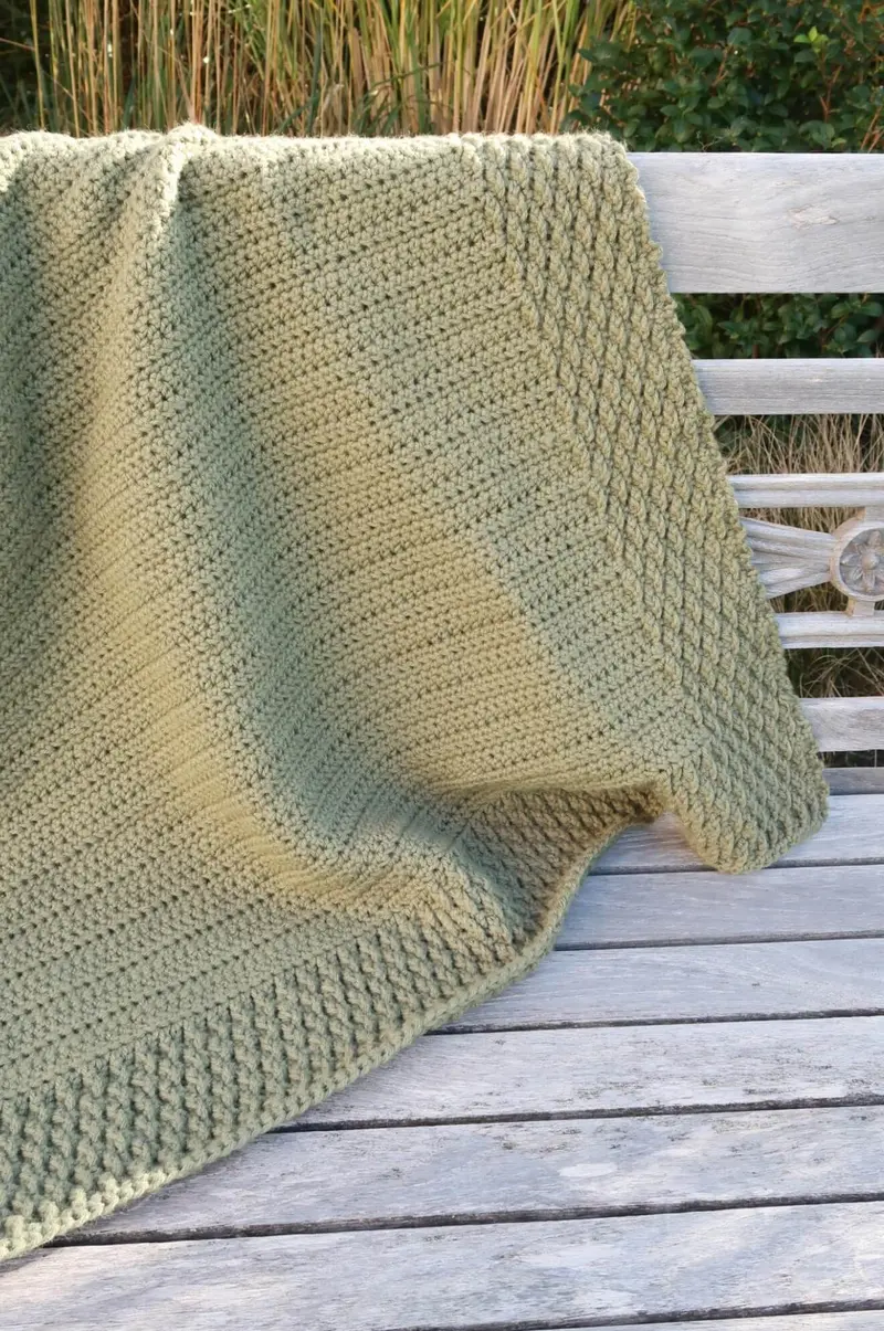Crochet Kit - Edge Of Quiet Blanket 1