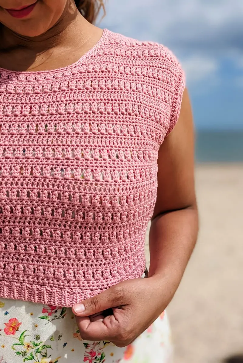 Crochet Kit - Etna Tee 2