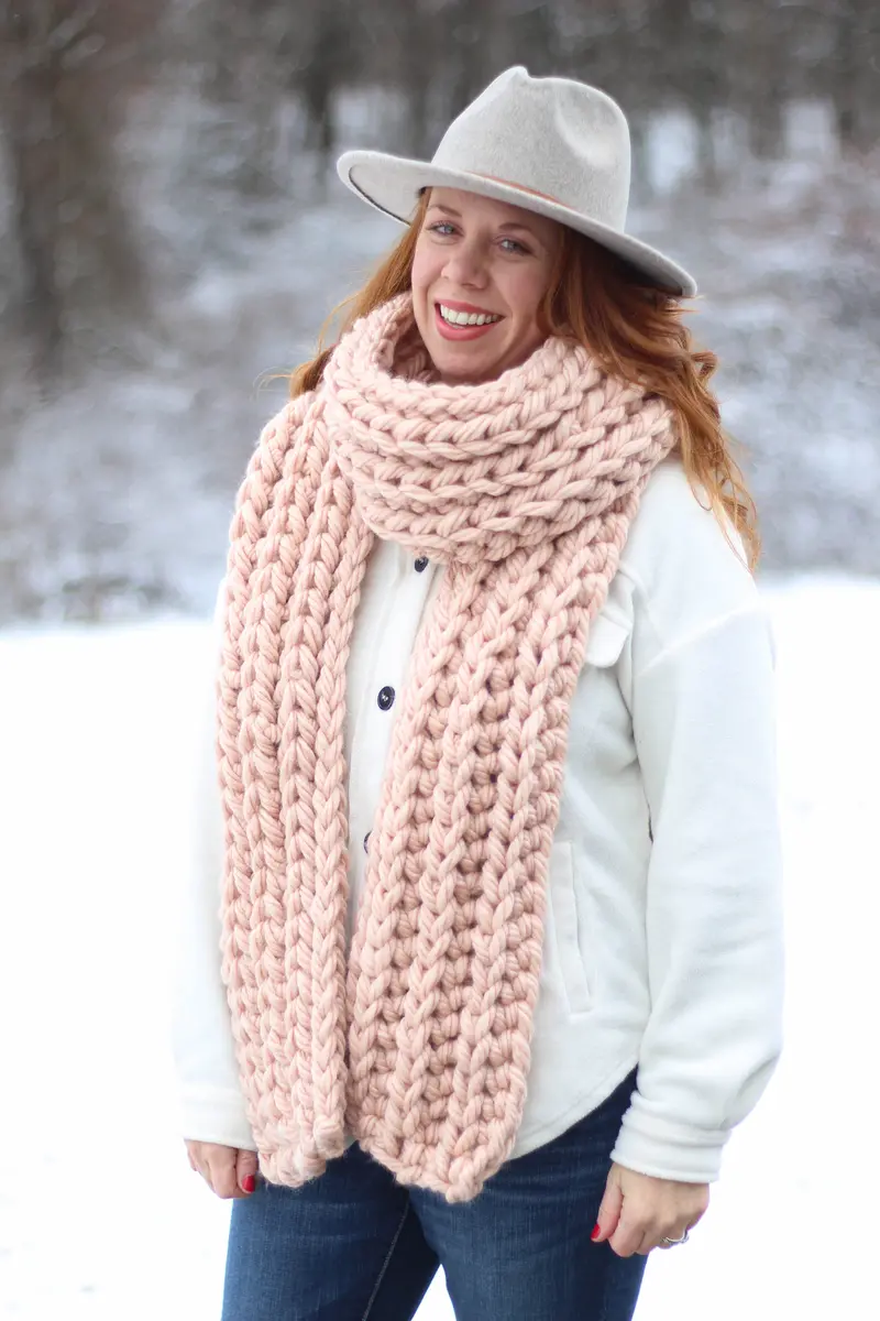 Crochet Kit - Extra Super Crochet Scarf 1