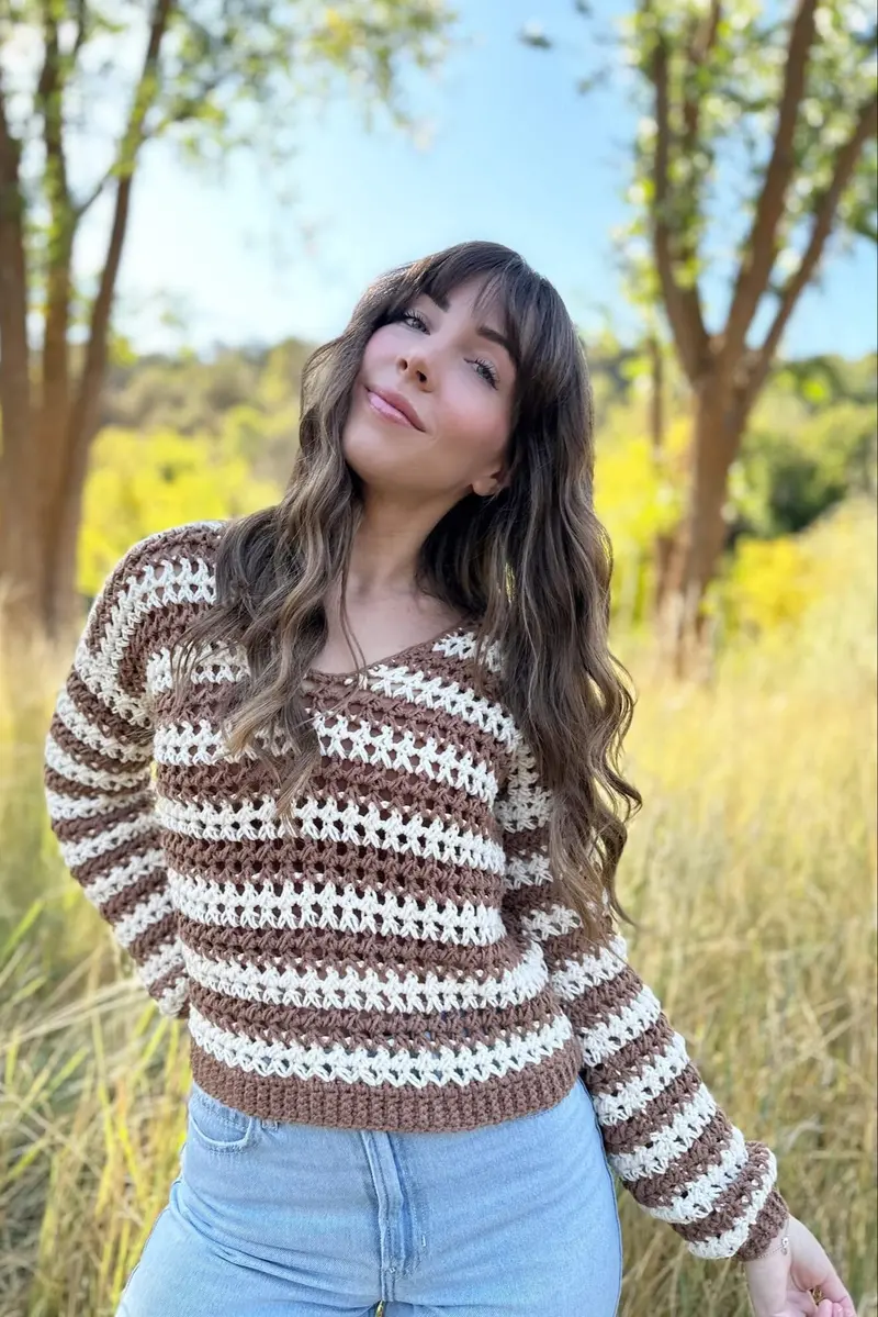 Crochet Kit - Fall Fable Pullover 1