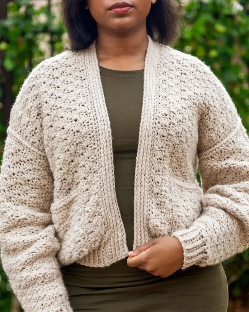 Crochet Kit - Fallon Cardigan 2