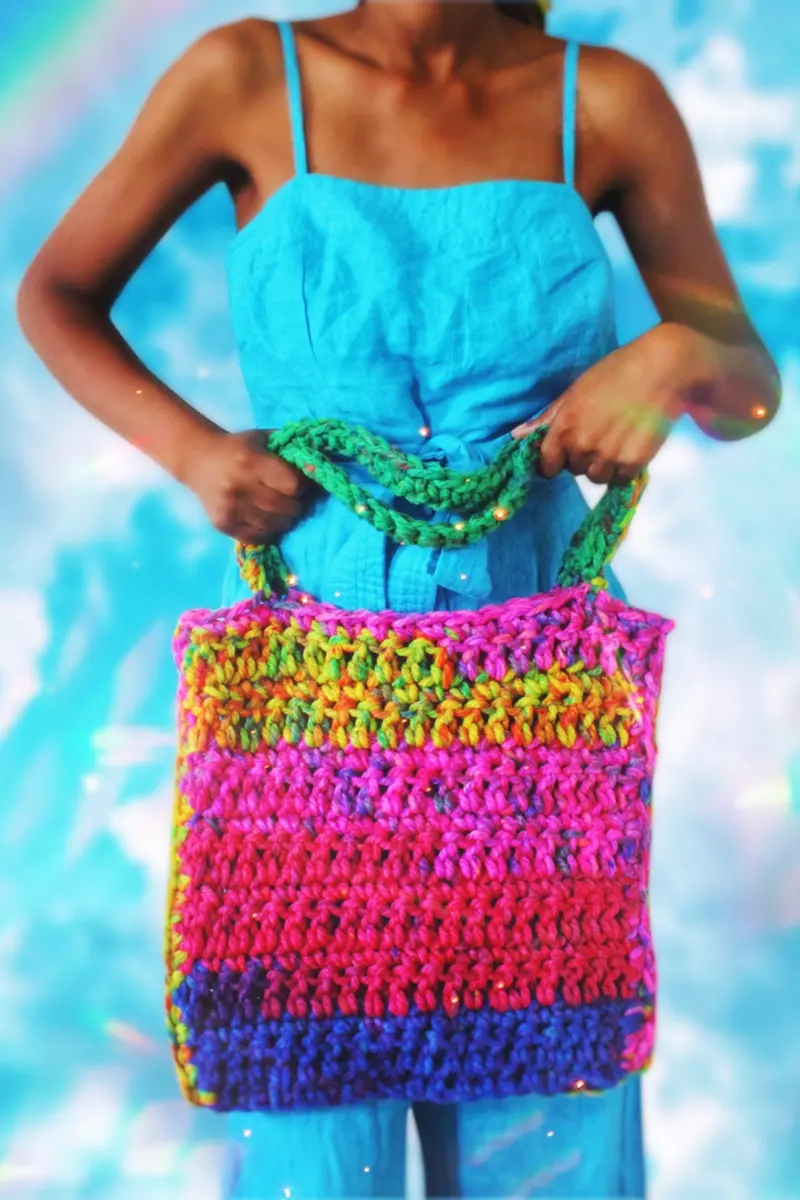 Crochet Kit - Felicity Crochet Tote 1