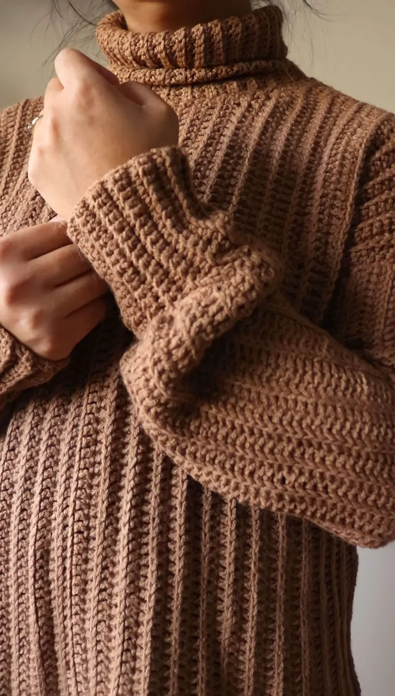 Crochet Kit - Fiddle Sweater 2