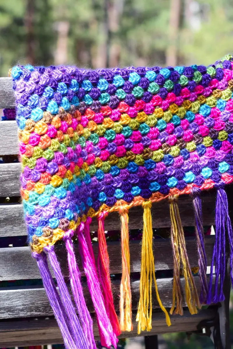 Crochet Kit - Fiesta Picnic Blanket 2