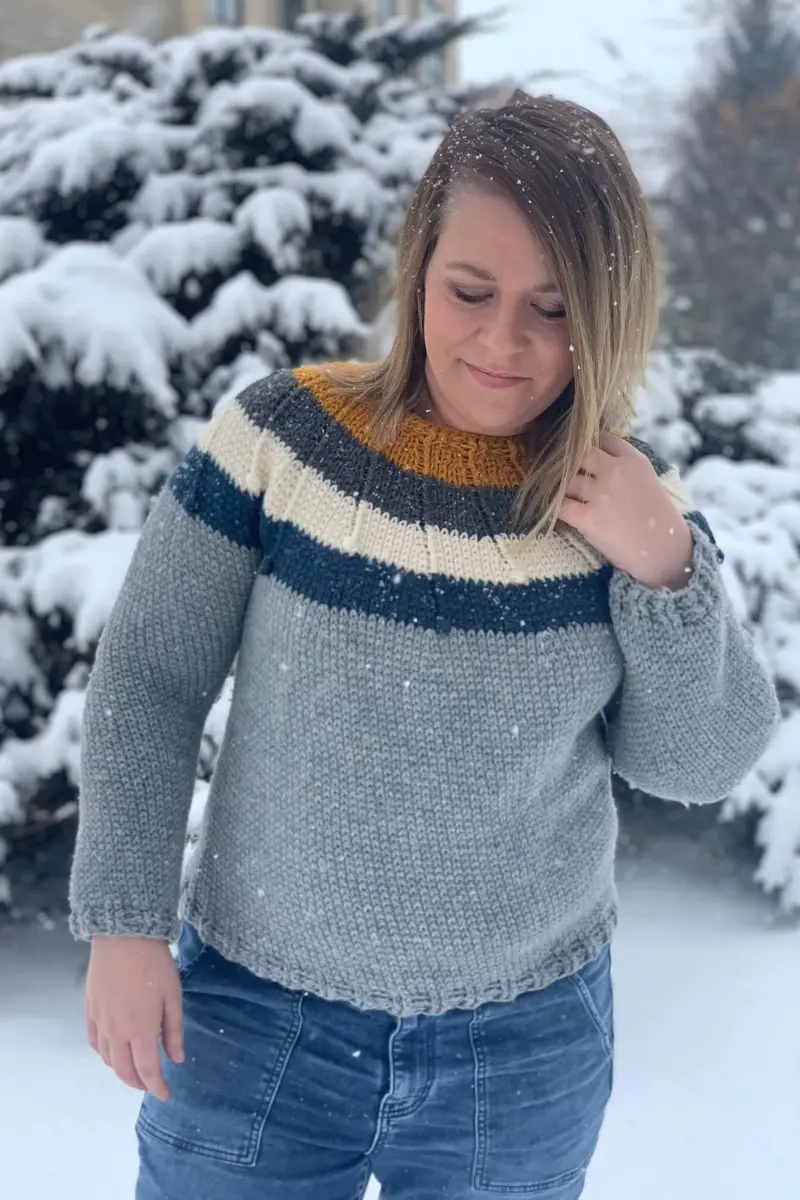 Crochet Kit - Flatland Pullover 1