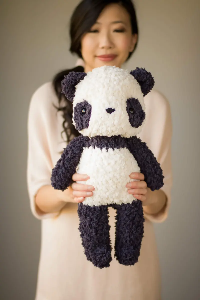 Crochet Kit - Fleece Panda 1