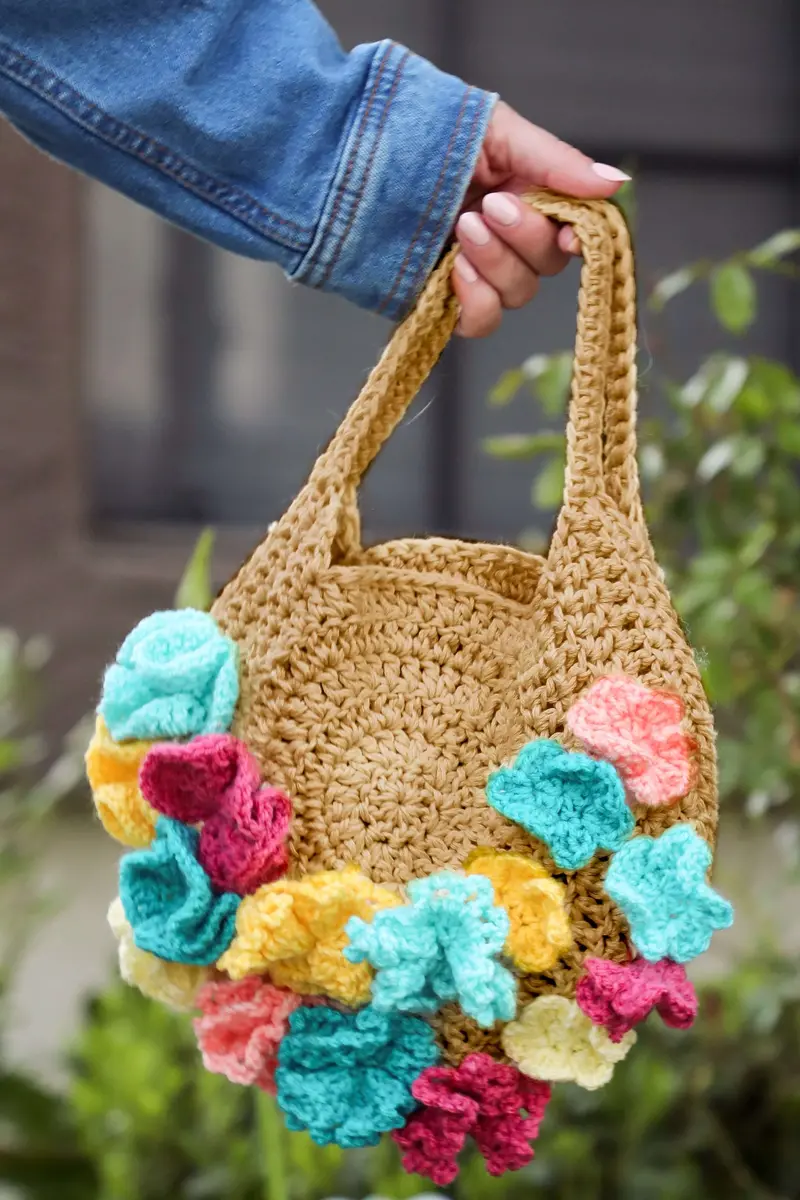 Crochet Kit - Fleur Tote 1