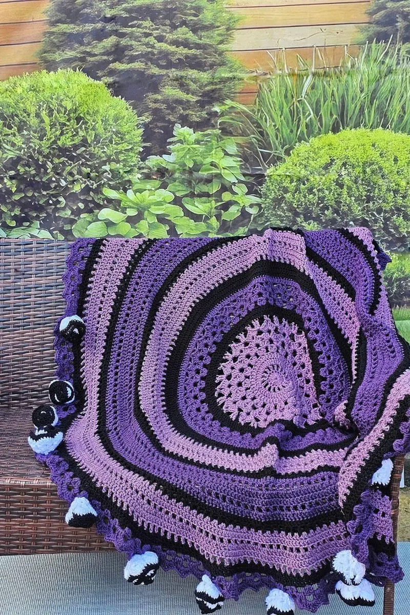 Crochet Kit - Floral Blanket 1