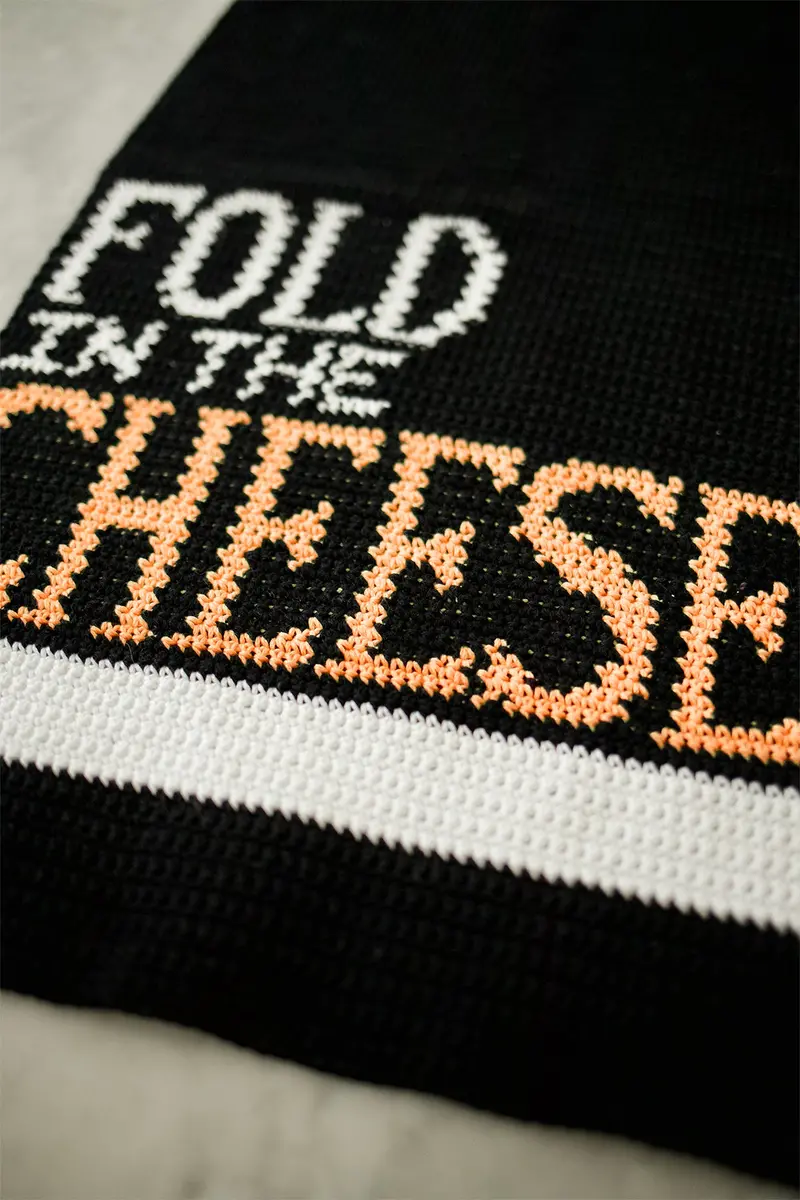 Crochet Kit - Fold In The Cheese Dish Towel 2
