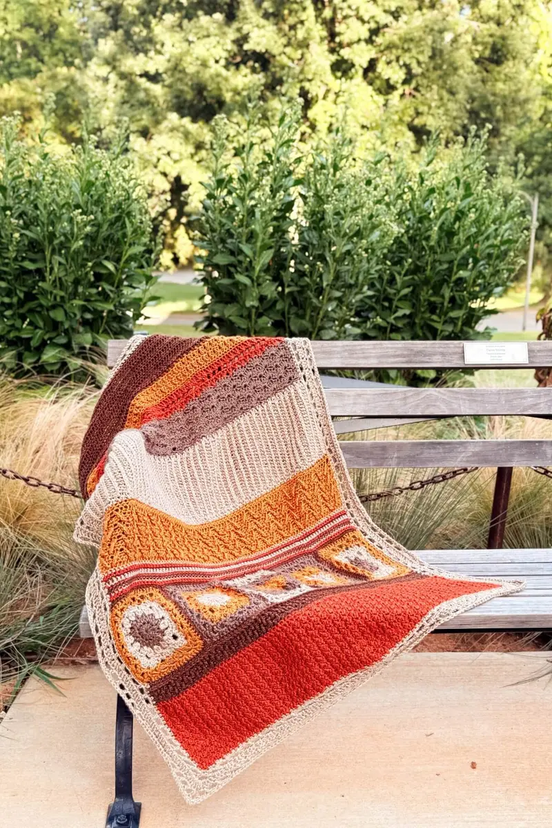 Crochet Kit - Forest Meditations Throw 1
