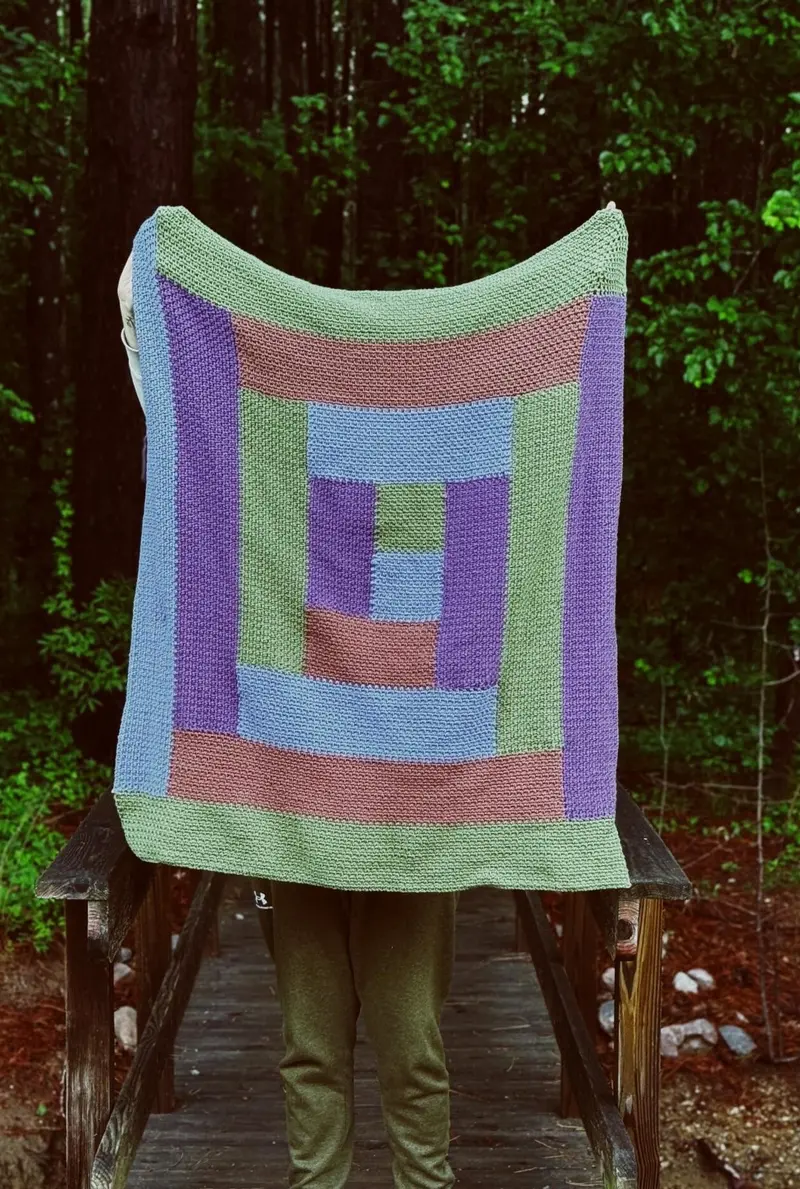Crochet Kit - Forest Path Throw 1